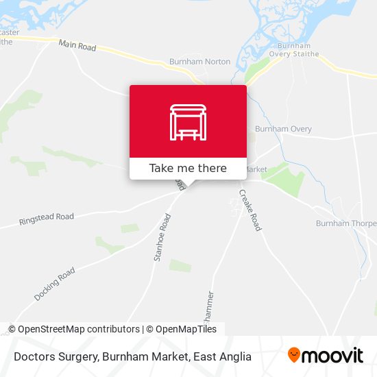Doctors Surgery, Burnham Market map