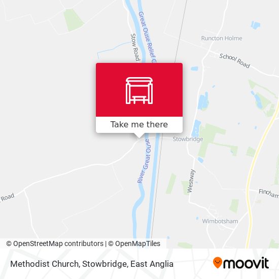Methodist Church, Stowbridge map