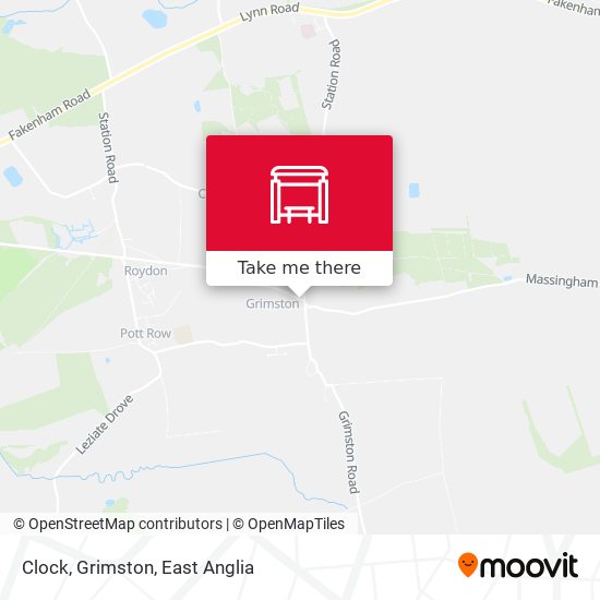 Clock, Grimston map