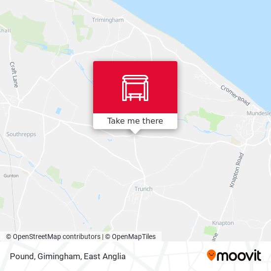Pound, Gimingham map