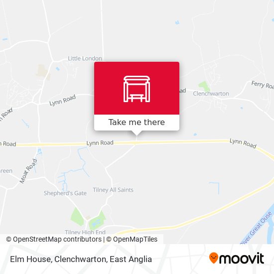 Elm House, Clenchwarton map