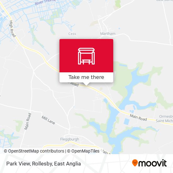 Park View, Rollesby map