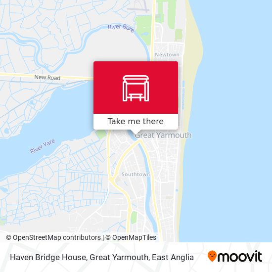 Haven Bridge House, Great Yarmouth map