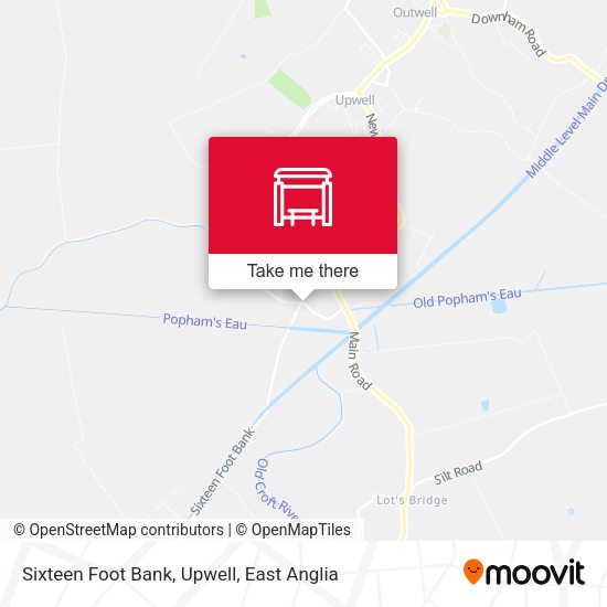 Sixteen Foot Bank, Upwell map
