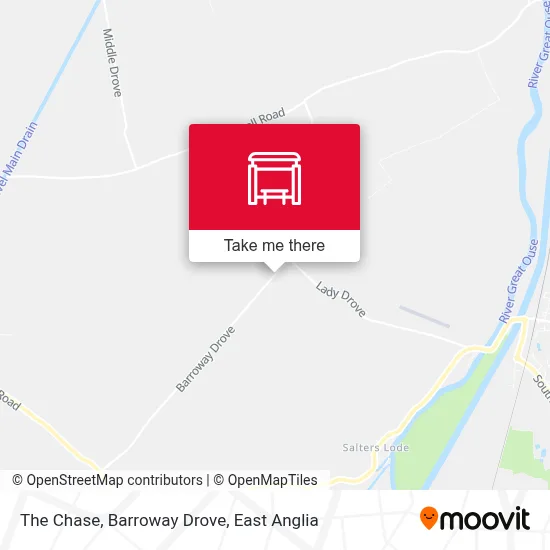The Chase, Barroway Drove map