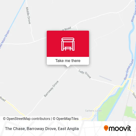 The Chase, Barroway Drove map