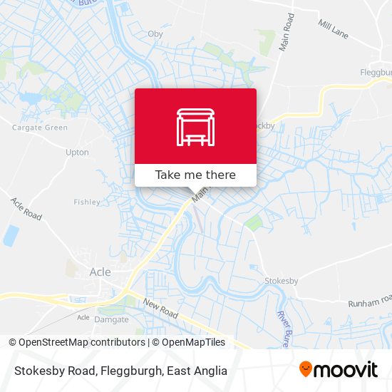 Stokesby Road, Fleggburgh map