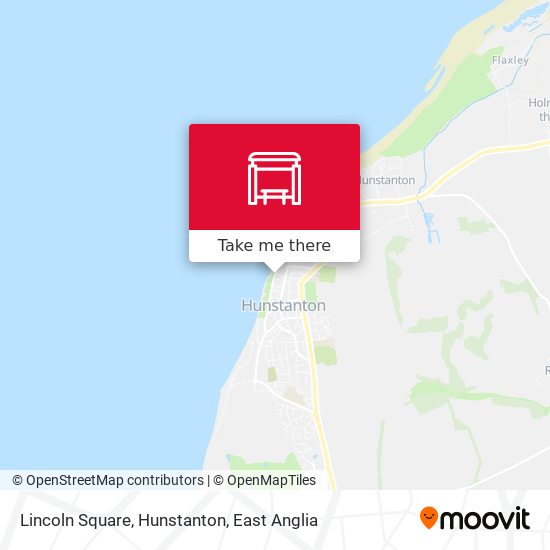 Lincoln Square, Hunstanton map