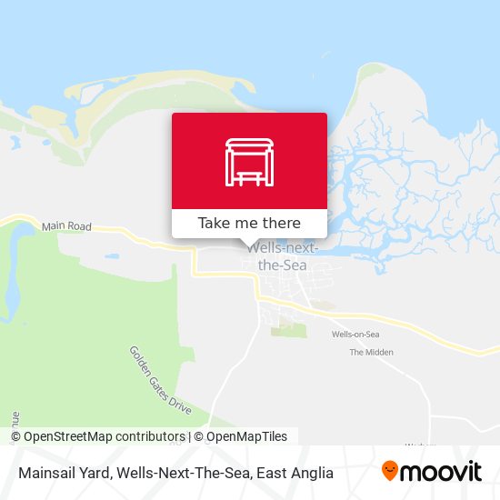 Mainsail Yard, Wells-Next-The-Sea map