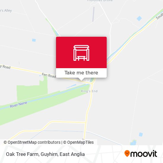 Oak Tree Farm, Guyhirn map