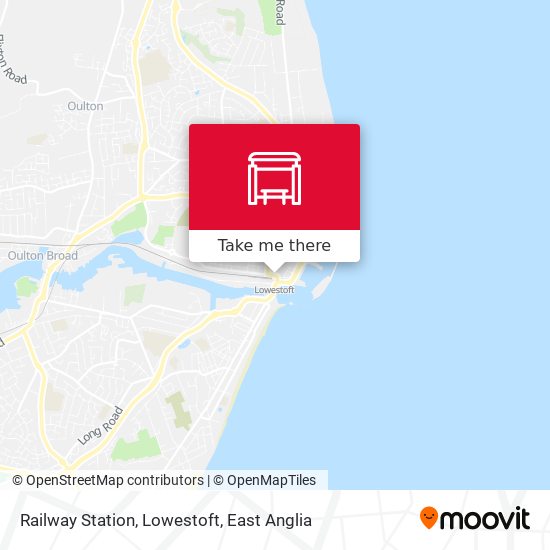 Railway Station, Lowestoft map