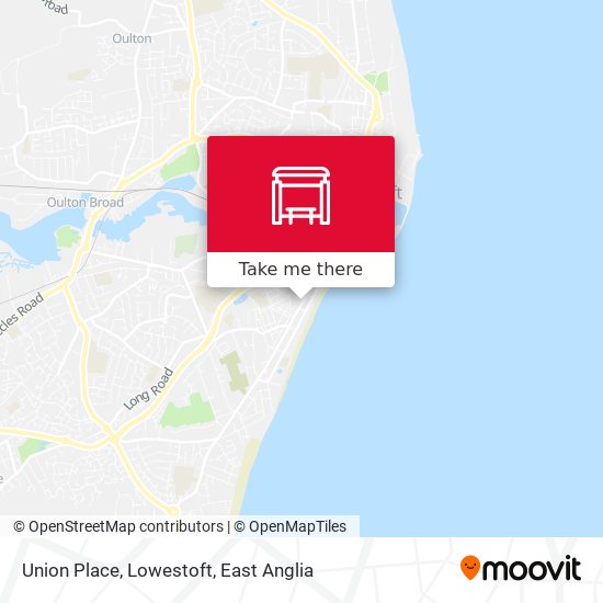 Union Place, Lowestoft map