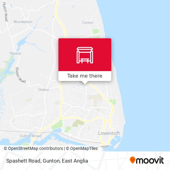 Spashett Road, Gunton map