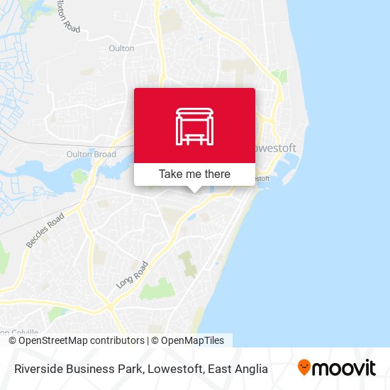 Riverside Business Park, Lowestoft map