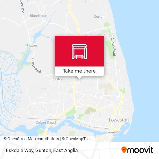 Eskdale Way, Gunton map