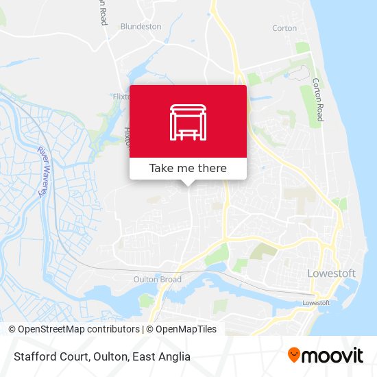 Stafford Court, Oulton map
