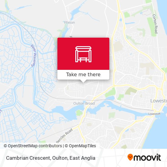 Cambrian Crescent, Oulton map