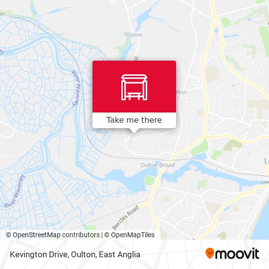 Kevington Drive, Oulton map