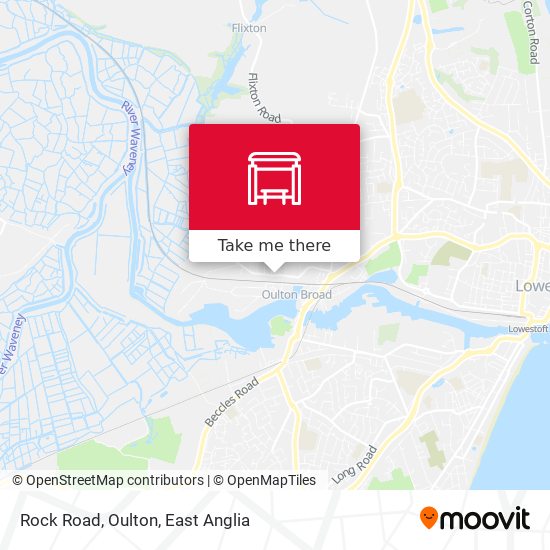 Rock Road, Oulton map