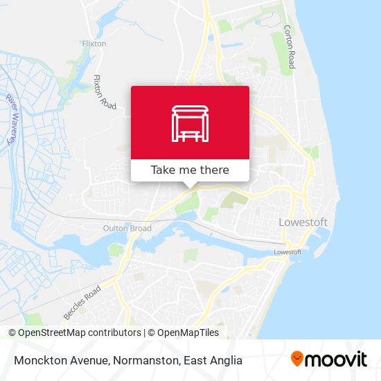 Monckton Avenue, Normanston map