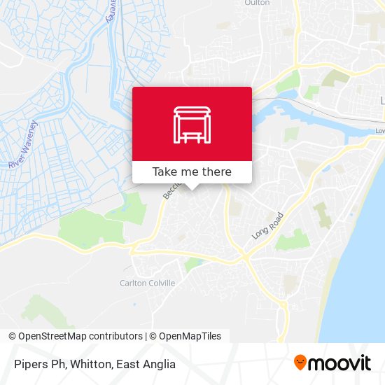 Pipers Ph, Whitton map