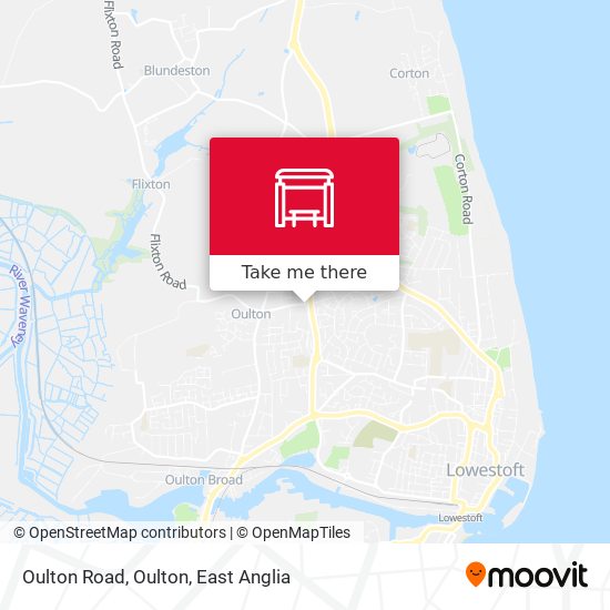 Oulton Road, Oulton map