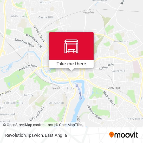 Revolution, Ipswich map