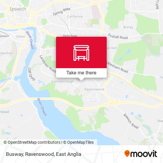 Busway, Ravenswood map