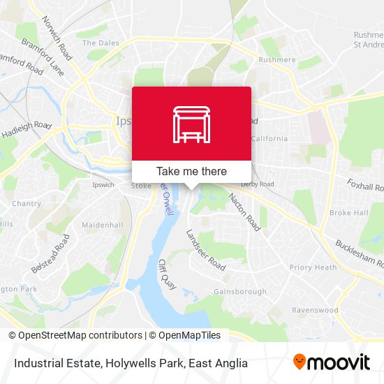 Industrial Estate, Holywells Park map