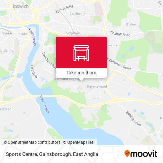 Sports Centre, Gainsborough map