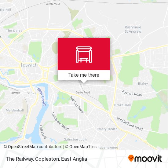 The Railway, Copleston map
