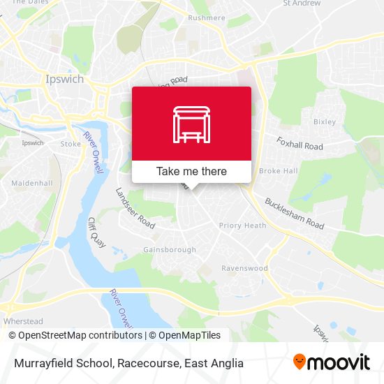 Murrayfield School, Racecourse map