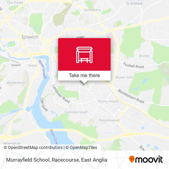 Murrayfield School, Racecourse map