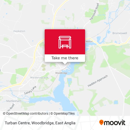 Turban Centre, Woodbridge map