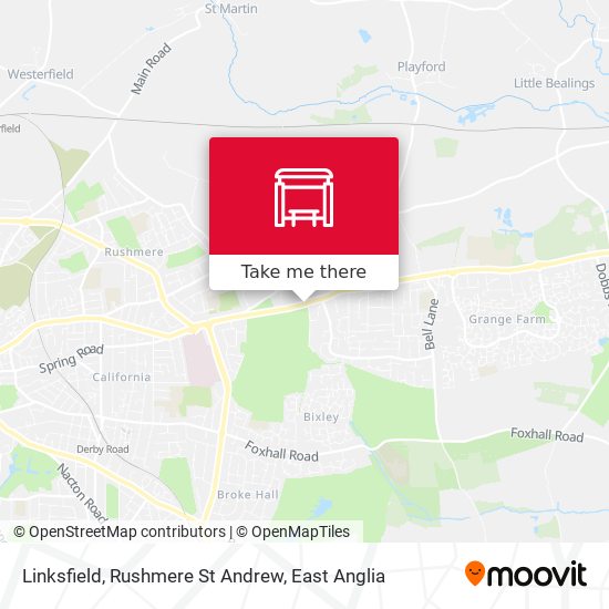 Linksfield, Rushmere St Andrew map