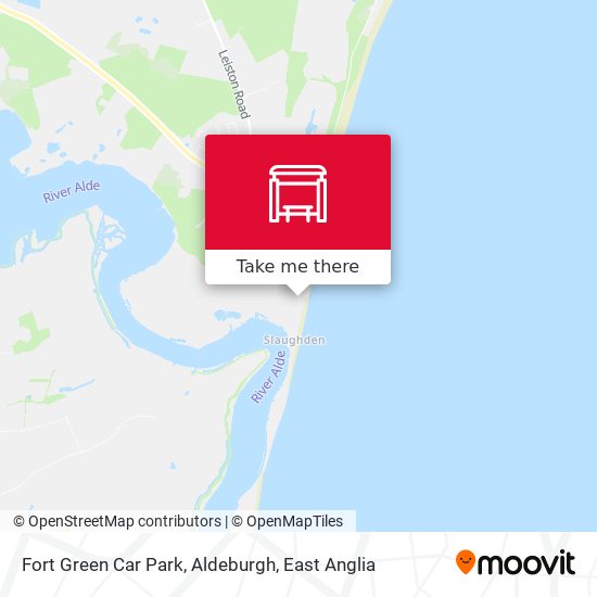 Fort Green Car Park, Aldeburgh map