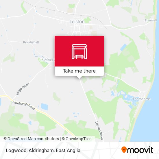 Logwood, Aldringham map