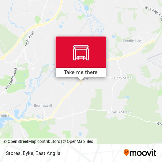 Stores, Eyke map