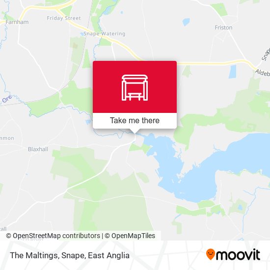 The Maltings, Snape map