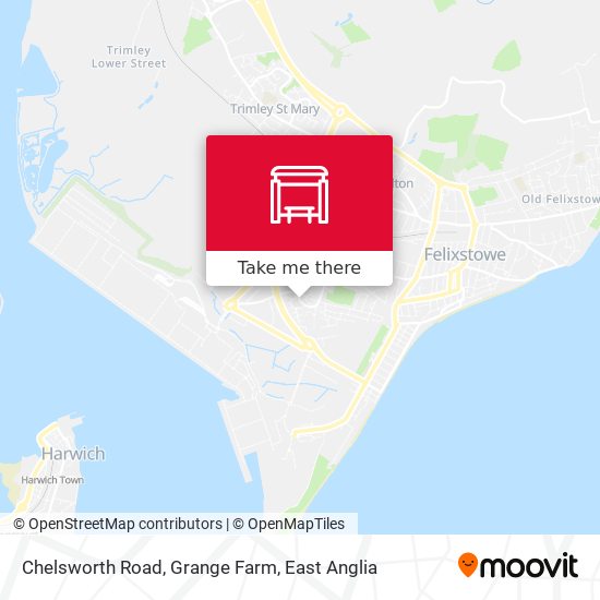 Chelsworth Road, Grange Farm map