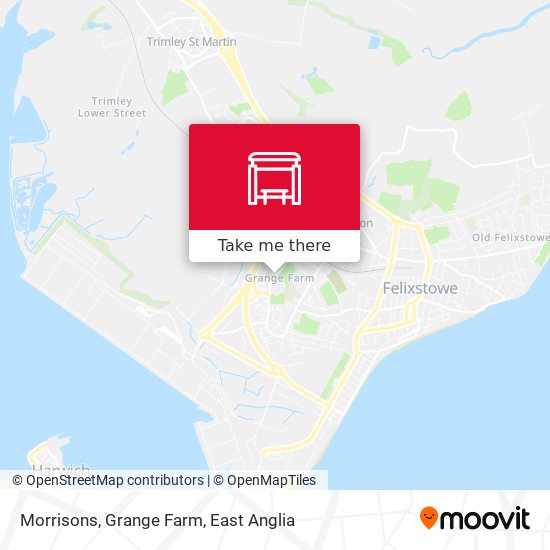 Morrisons, Grange Farm map