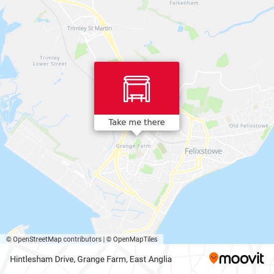 Hintlesham Drive, Grange Farm map