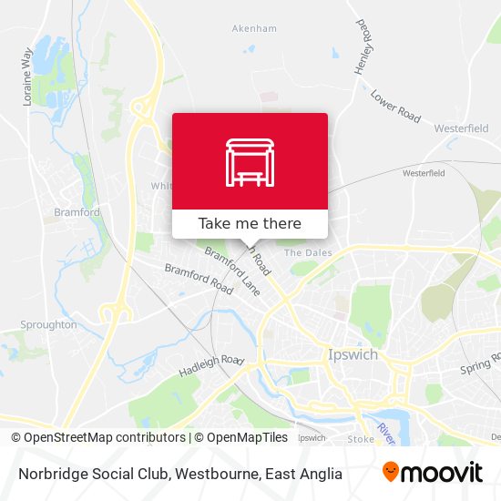 Norbridge Social Club, Westbourne map
