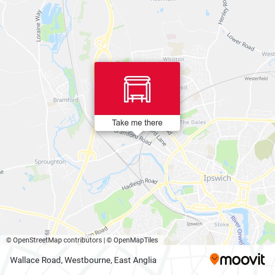 Wallace Road, Westbourne map