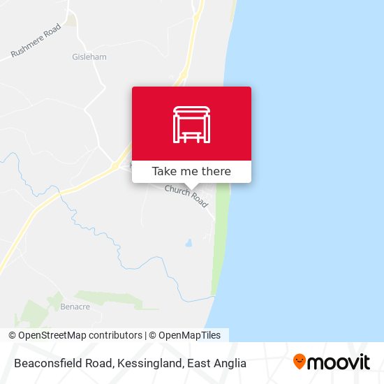 Beaconsfield Road, Kessingland map
