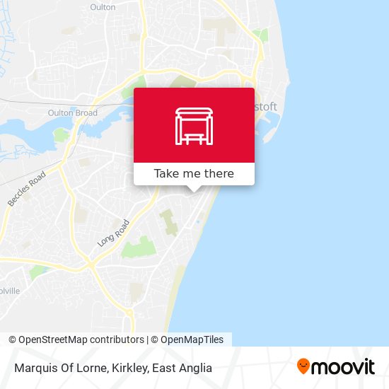 Marquis Of Lorne, Kirkley map