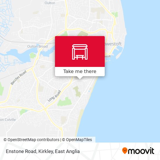 Enstone Road, Kirkley map