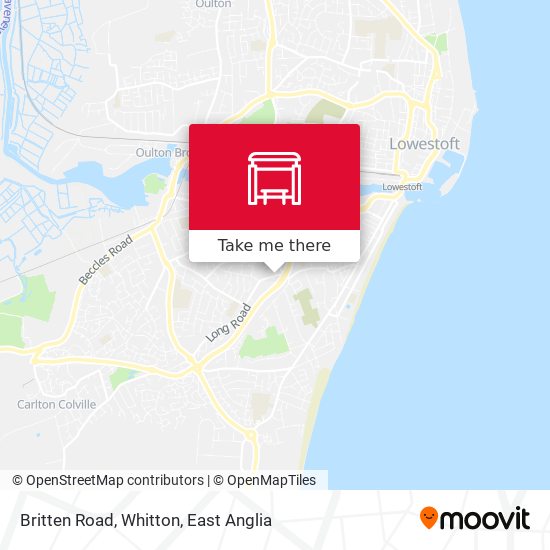 Britten Road, Whitton map