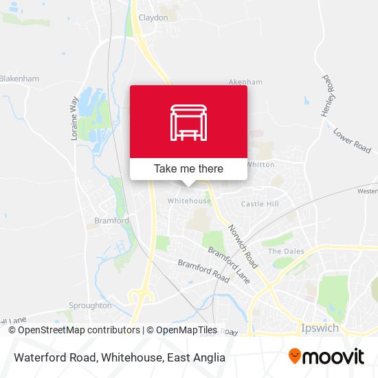 Waterford Road, Whitehouse map