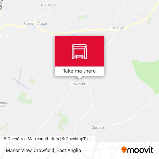 Manor View, Crowfield map